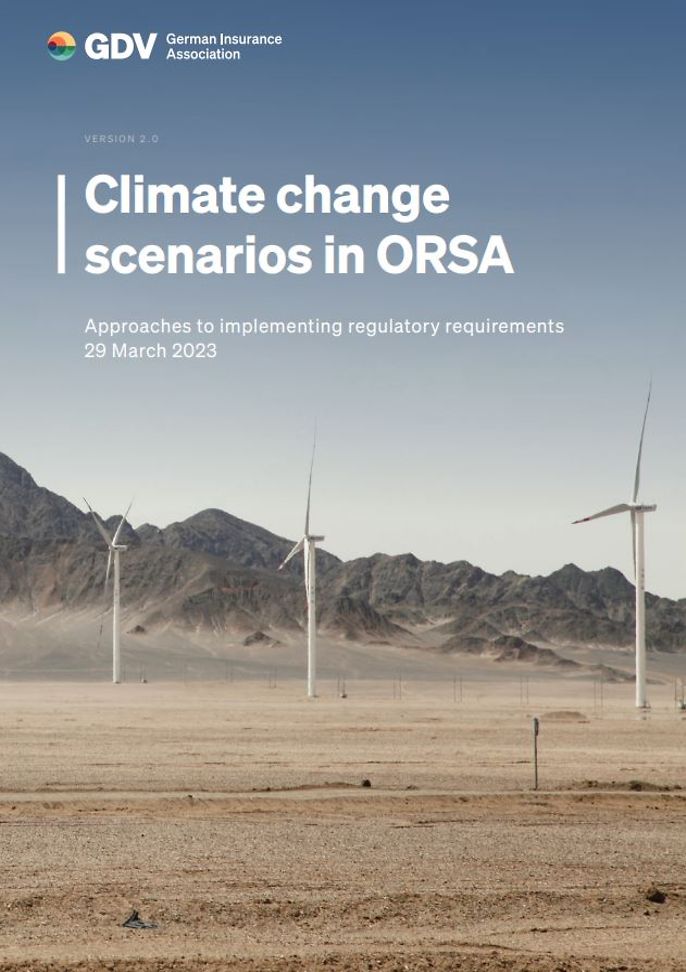 Climate change scenarios in ORSA